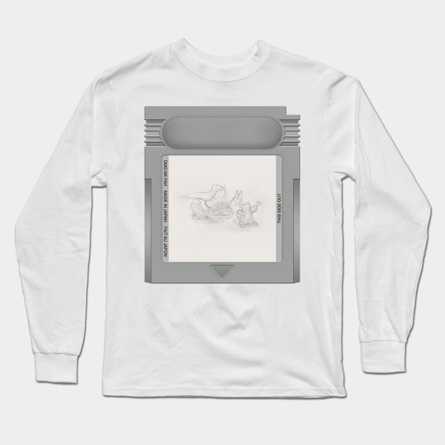 Dragon New Warm Mountain I Believe In You Game Cartridge Long Sleeve T-Shirt by PopCarts